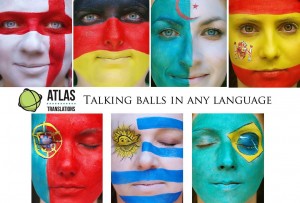 Talking Balls with Atlas Translations