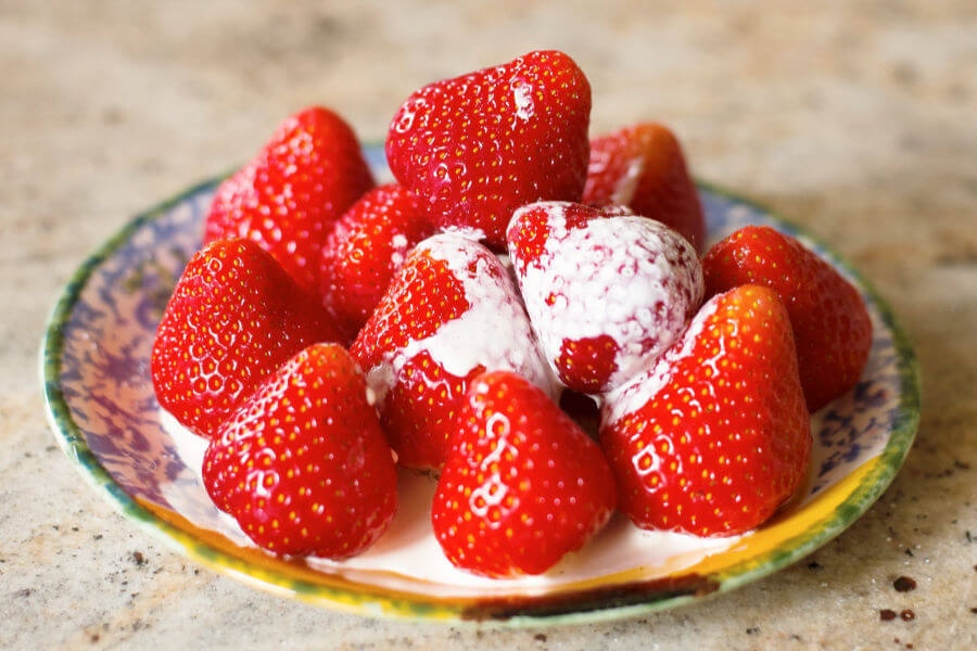 VE Day Strawberries and Cream