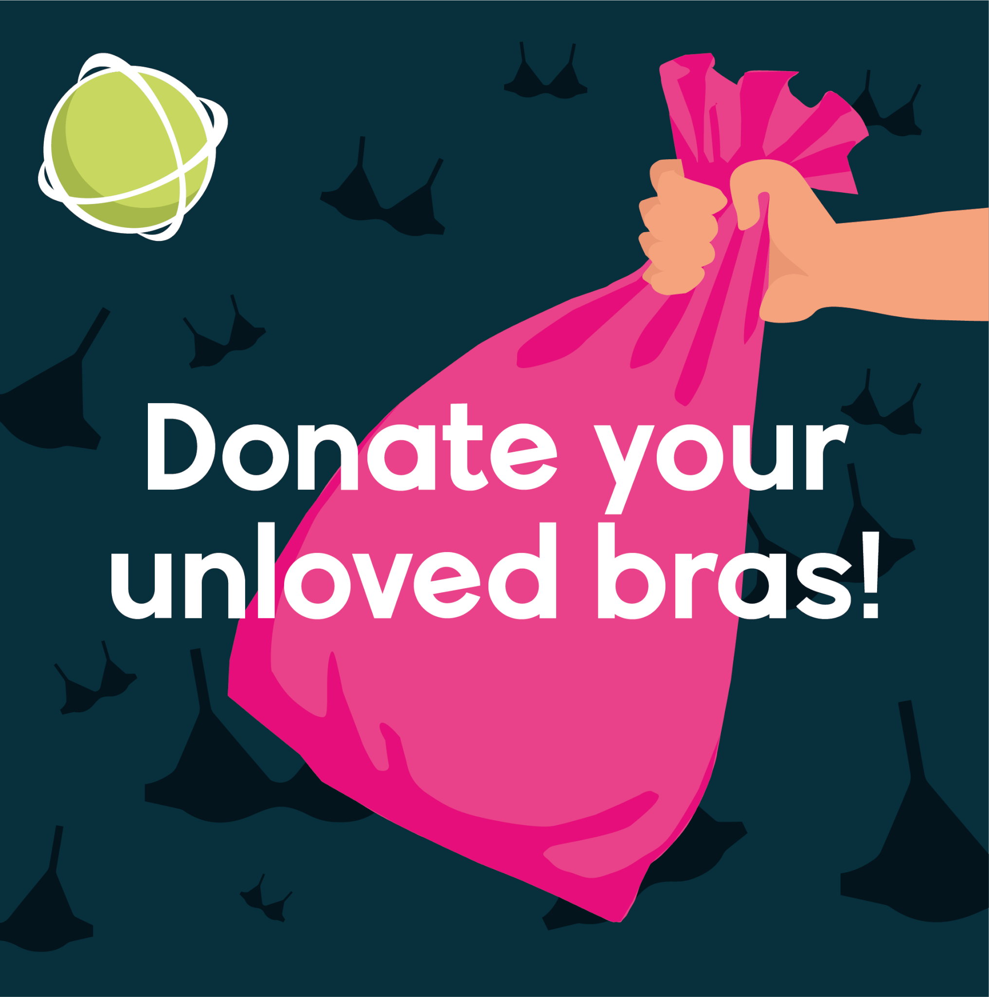 Bra bank donations!