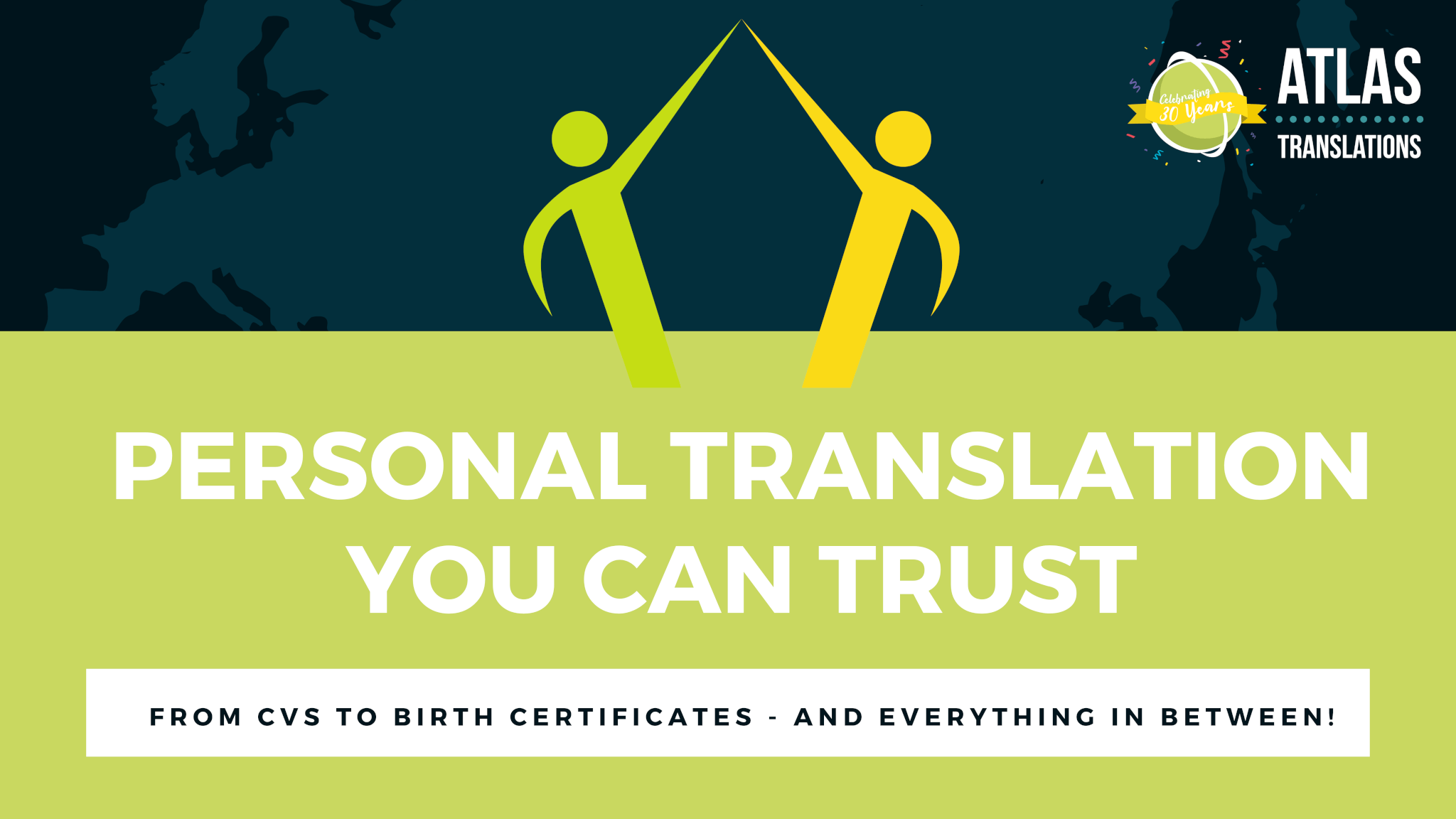 Personal Translation You Can Trust - Atlas Translations - Translation Agency - Certified Translation