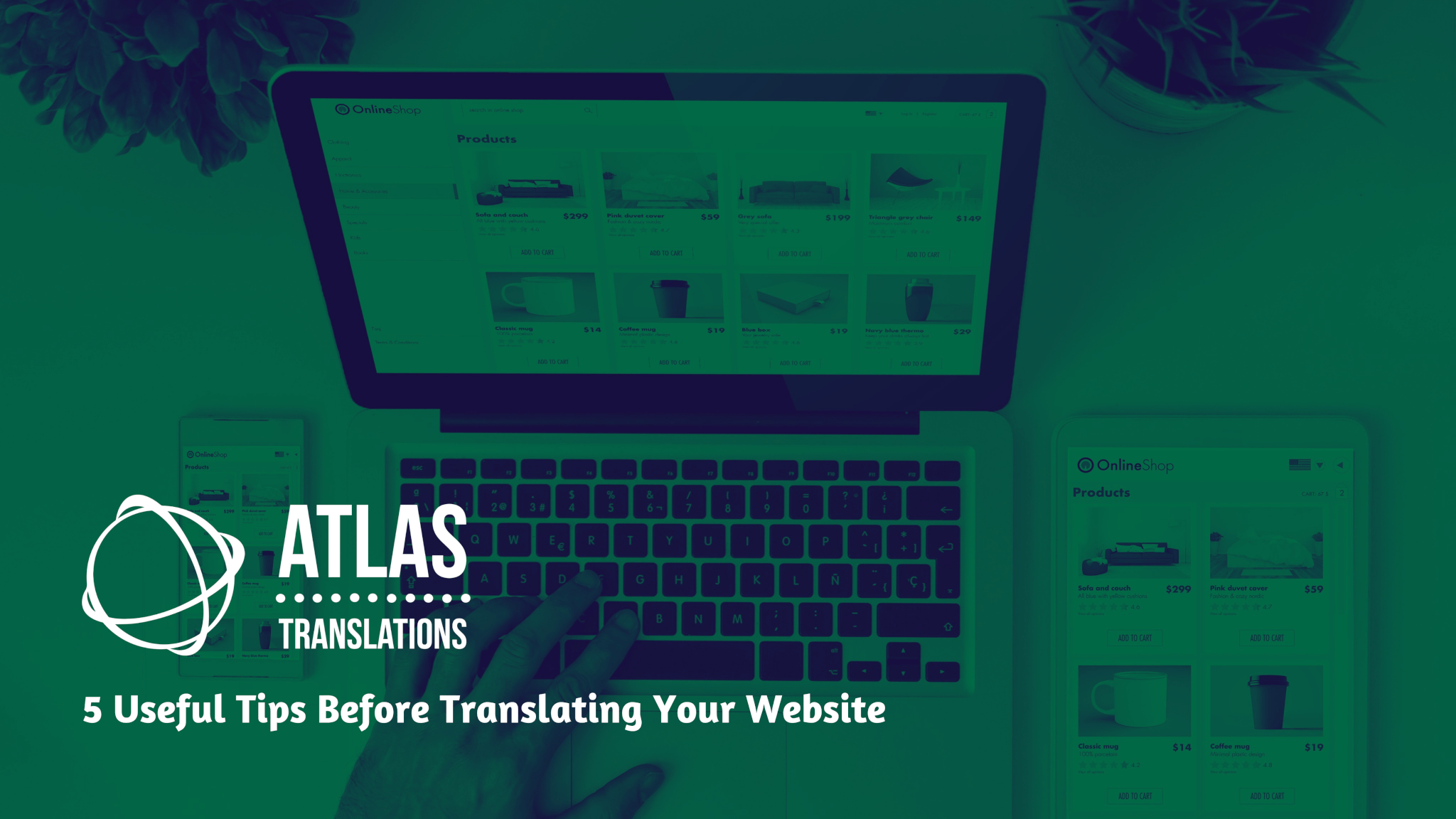 certified translation - website translation