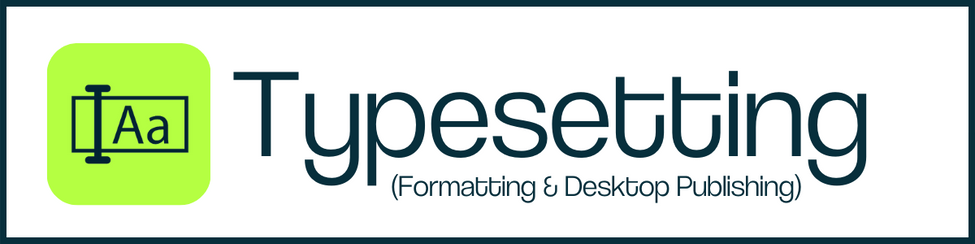 Typesetting services